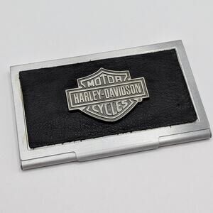 Harley Davidson Motorcycles Business Card Credit Card ID Holder Hallmark Cards